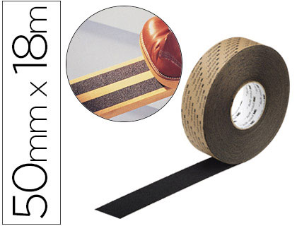 Cinta antideslizante 3M 18m.x50mm.